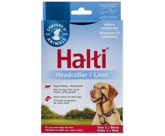 Packaging for a Halti Headcollar