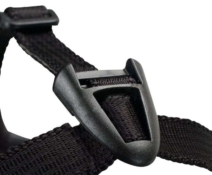 Close up of the headstrap of the Baskerville Ultra Muzzle