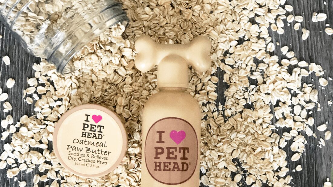 Pet Head Oatmeal Shampoo and Oatmeal Paw Butter