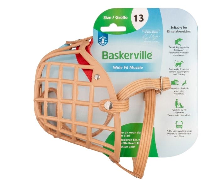 Baskerville wide fit Muzzle