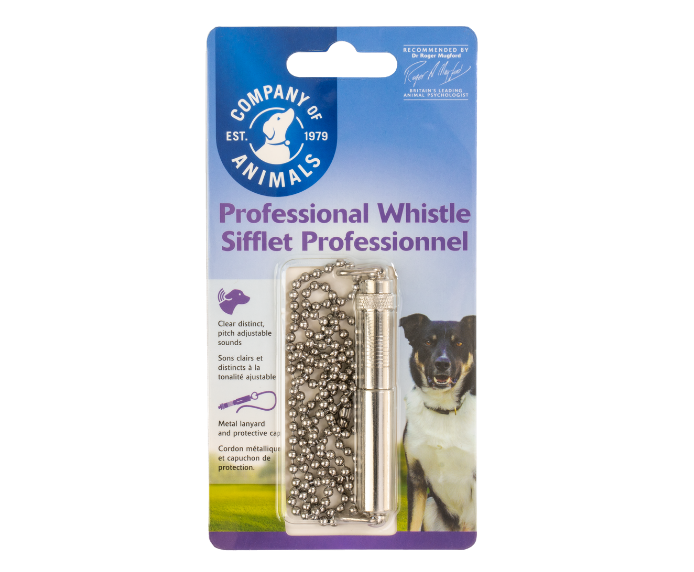 Packaging for The Company of Animals Professional Whistle