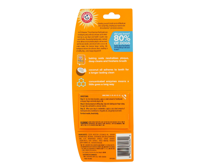 Packaging for Arm & Hammer Dog Toothpaste