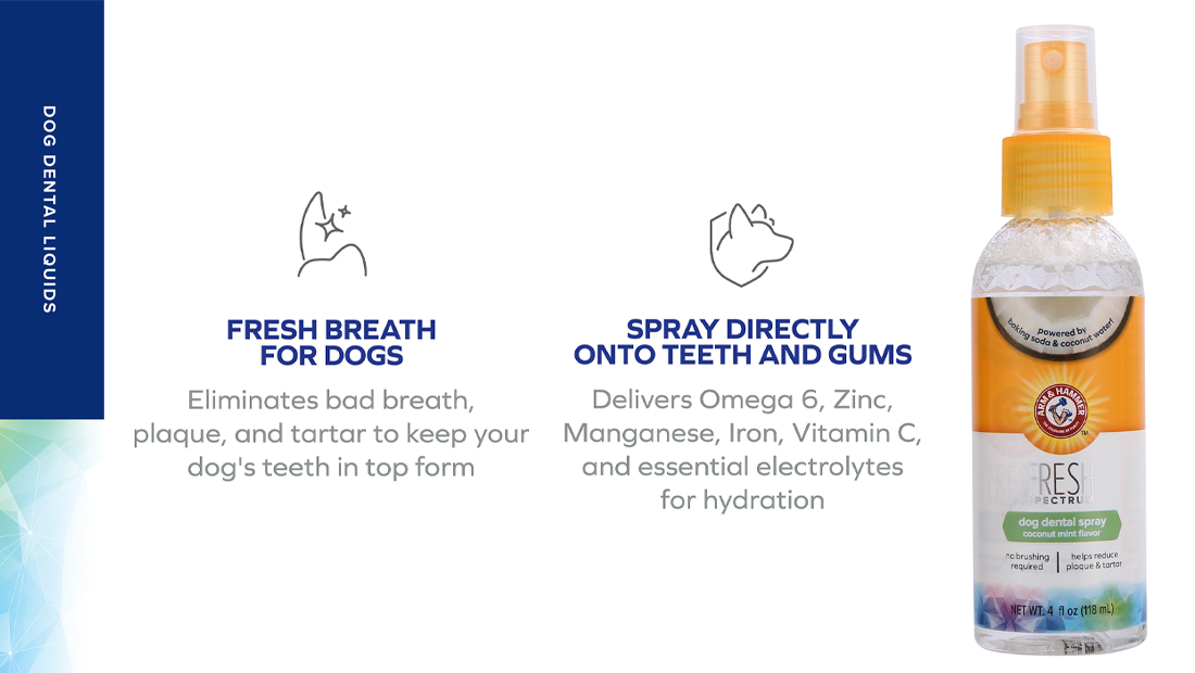 Features for Arm & Hammer Dental Spray