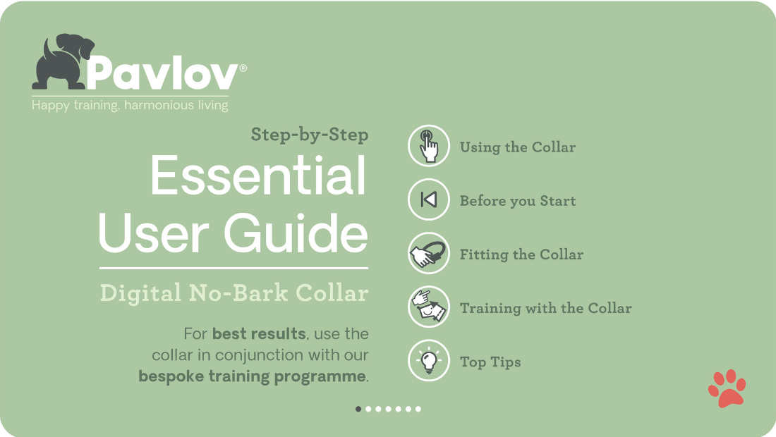 Step-by-step User Guide for the Pavlov No Bark Collar