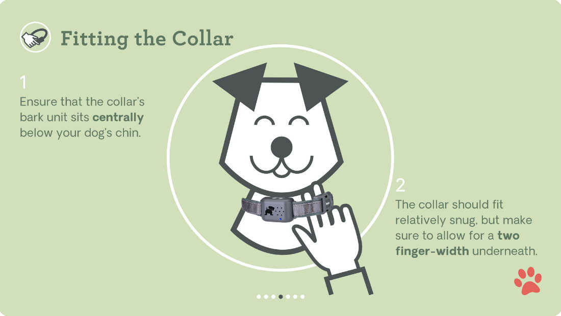 Tips to fit the Pavlov No Bark Collar