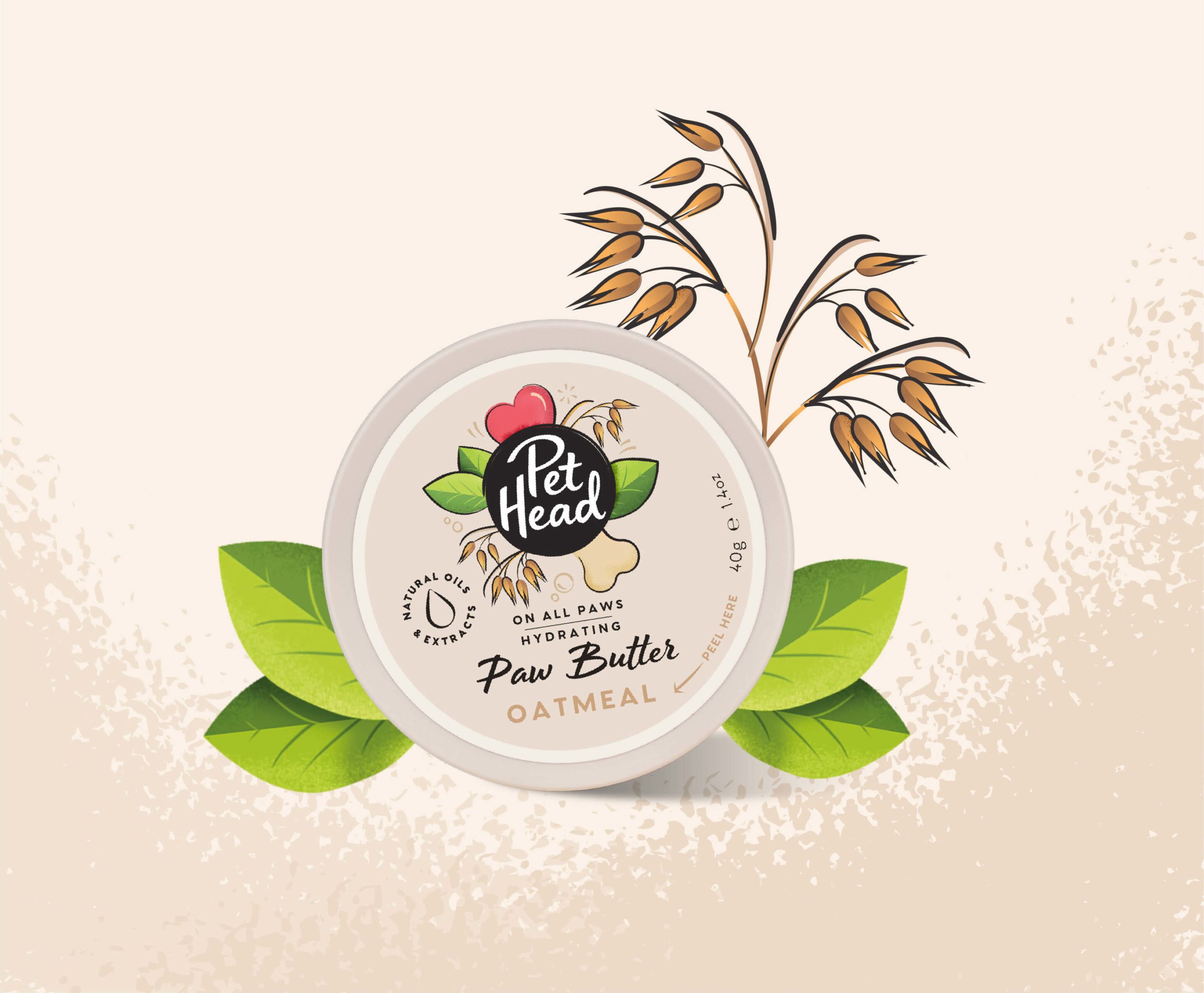 Paw Butter tub lid image