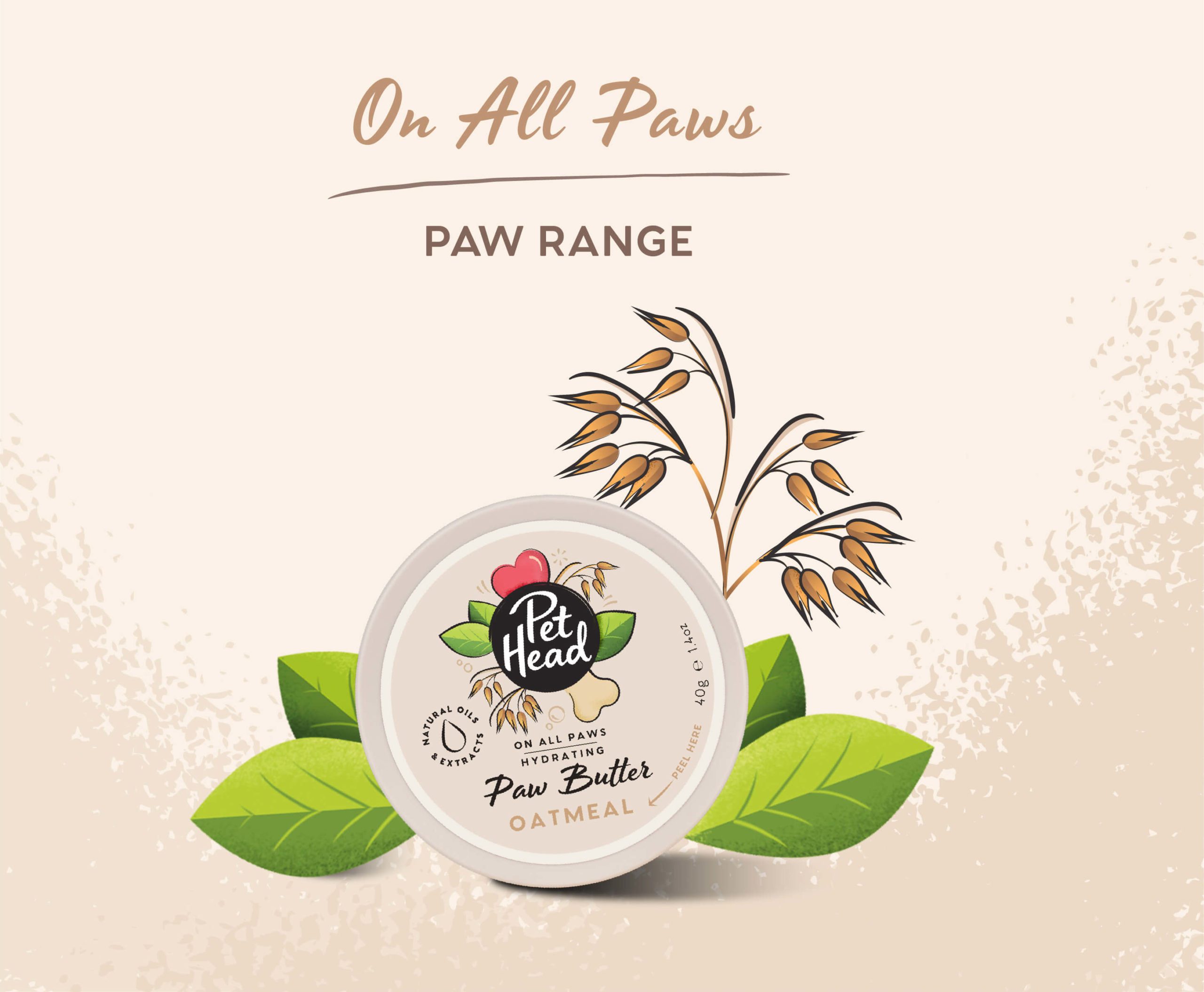 On all Paws range Paw Butter tub lid image
